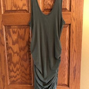 Express ruched dress